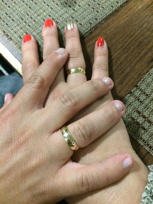 Minha aliança de casamento - 1