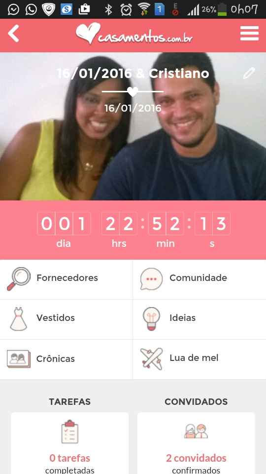 Tá chegando o meu dia.... - 1