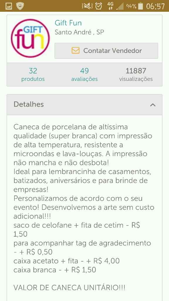 Lembrança para os padrinhos - 3