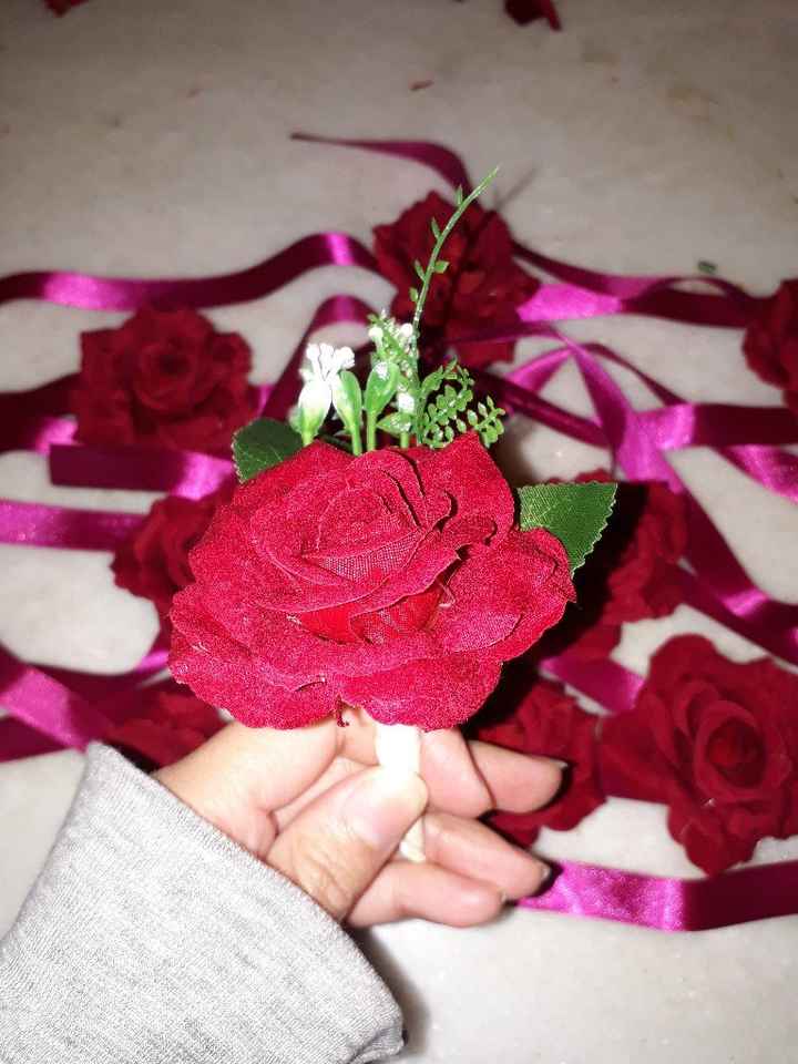 Corsage e flor de lapela 🌹⚘ - 3