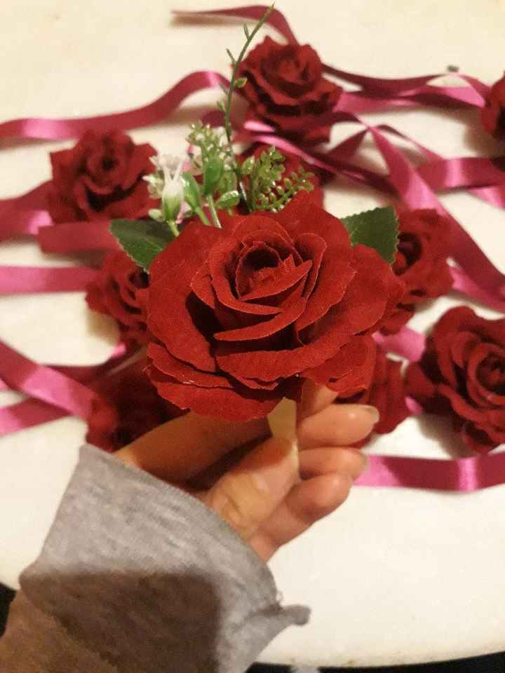 Corsage e flor de lapela 🌹⚘ - 4