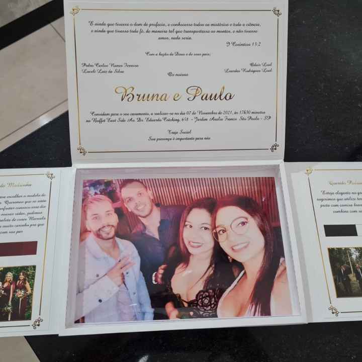 Convites dos padrinhos - 4