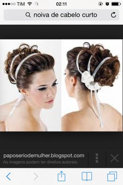 Meu teste de penteado... o que acharam??? - 1