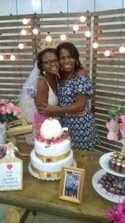 Eu e mamãe