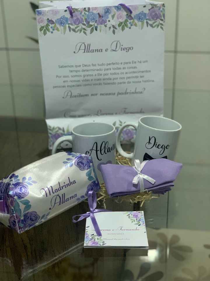 caixa de presentes para madrinhas e padrinhos - 3