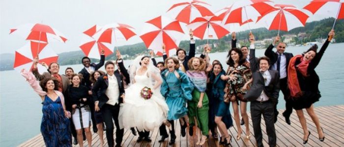 E se chover no meu casamento?