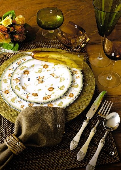Casamento no outono - mesa!