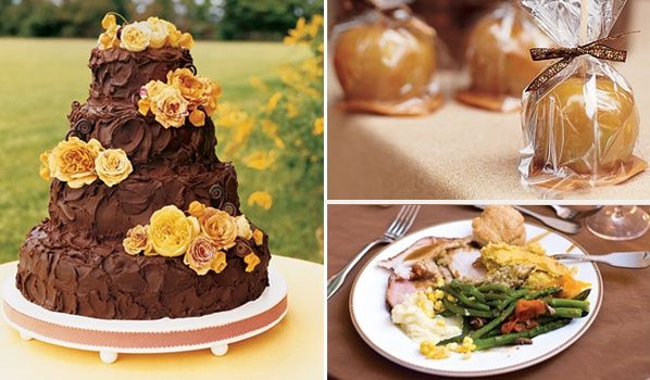 Casamento no outono - doces!