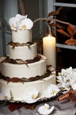 Casamento no outono - Bolo!