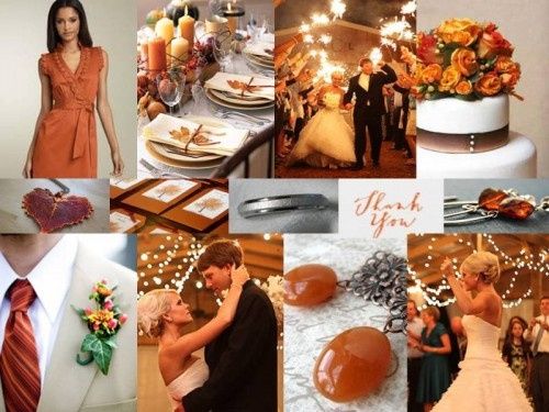 Casamento no outono - decoração!