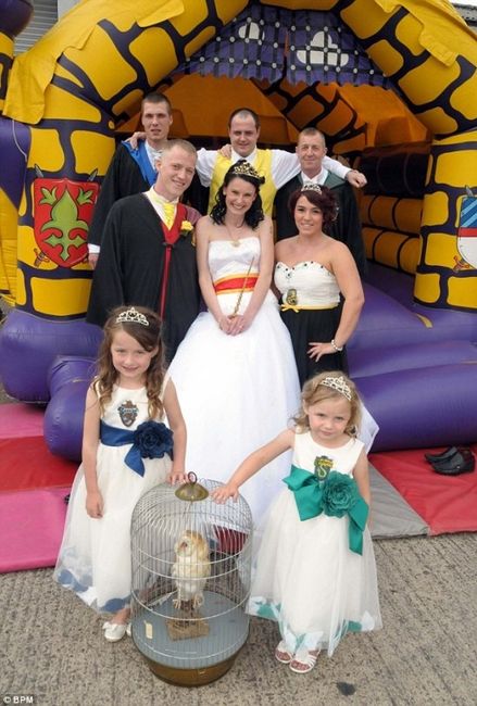 Casamento temático: Harry Potter