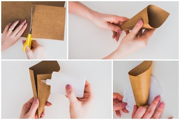 DIY - Cone de Papel