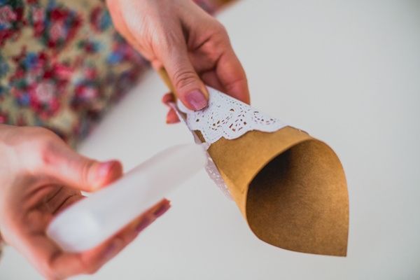 DIY - Cone de Papel
