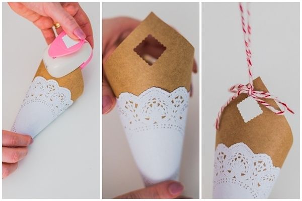DIY - Cone de Papel
