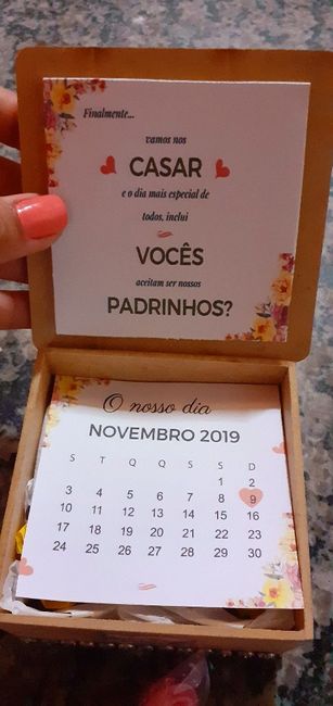 Lembrancinha para os padrinhos 💕 - 2