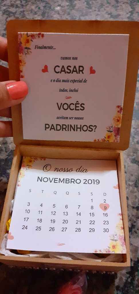 Lembrancinha para os padrinhos 💕 - 2