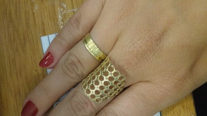 Minha aliança! <img class=