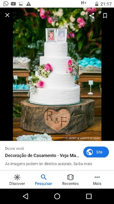 Especial #CasamentoRústico: mesa de bolo 🍰 - 1