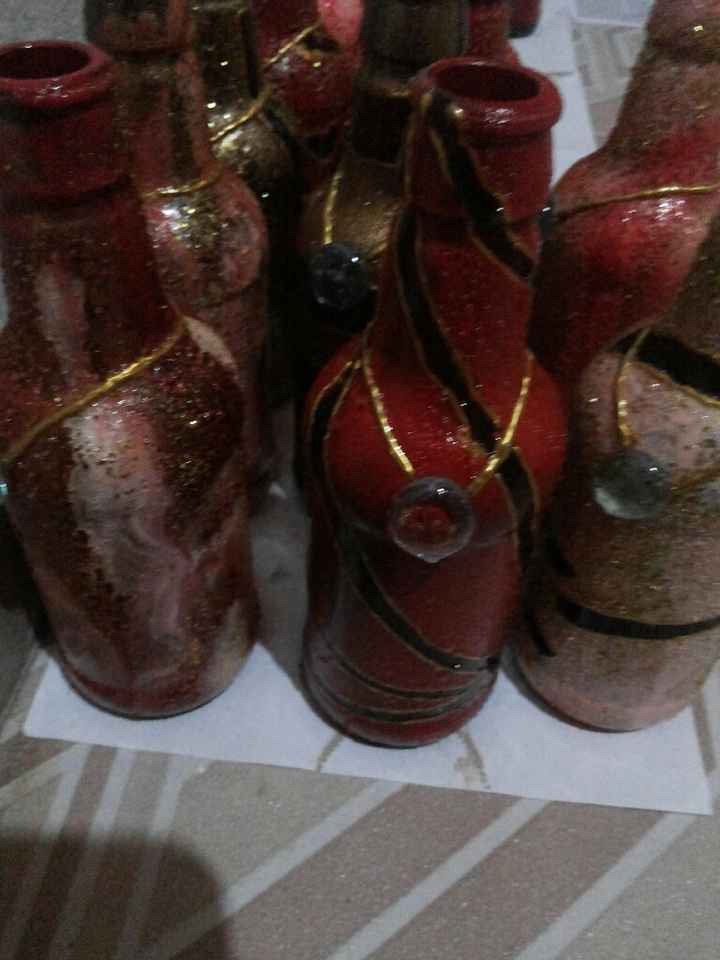 Meus centros de mesa do chá de cozinha em andamento - 1