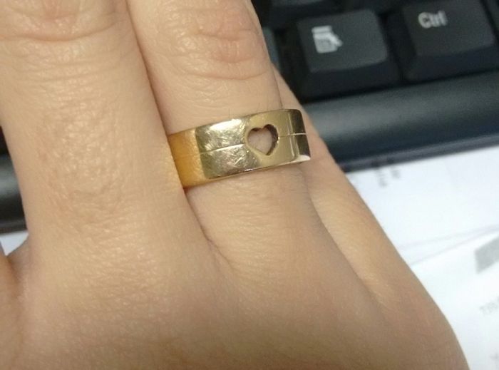 Minha alianÃ§a.