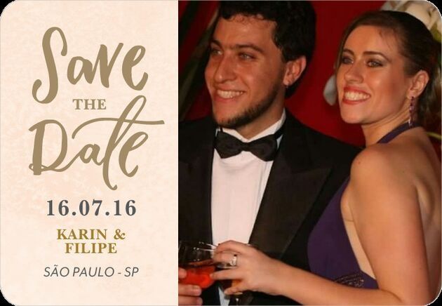 Meu save the date - 2