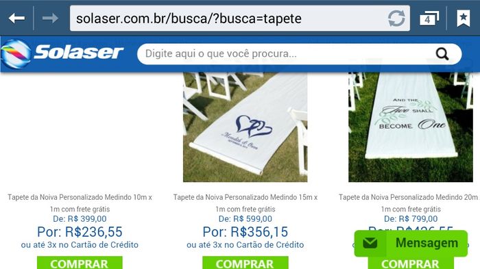 Lindo detalhe para cerimônia - 1