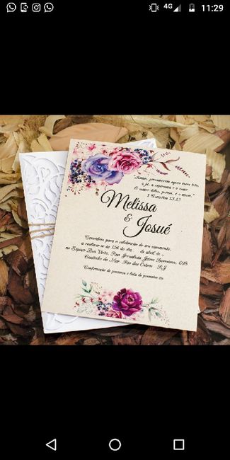 Convite do casamento! - 2