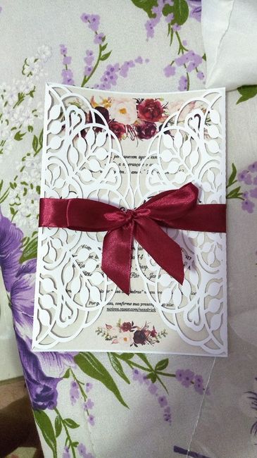 Convite de casamento! - 2