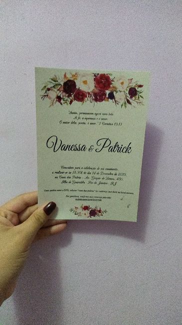 Convite de casamento! - 3