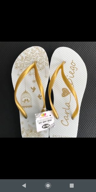 Chinelos personalizados! - 2