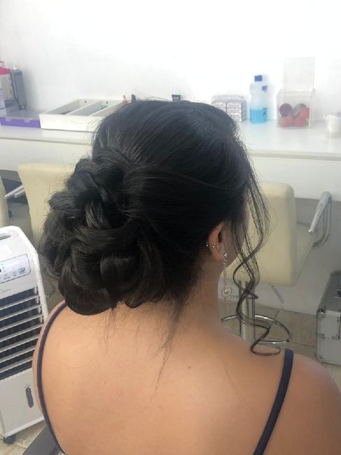 Prévia make e penteado! 2
