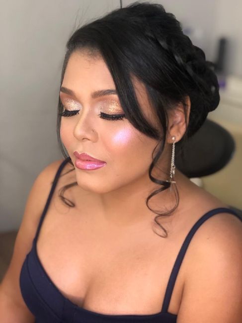 Prévia make e penteado! 3