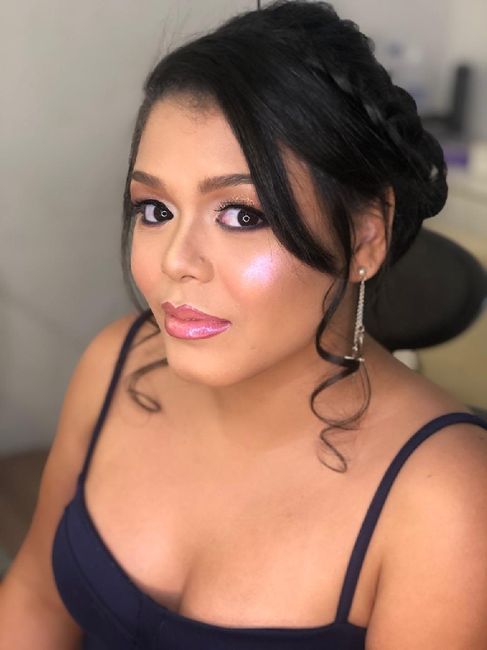 Prévia make e penteado! 4