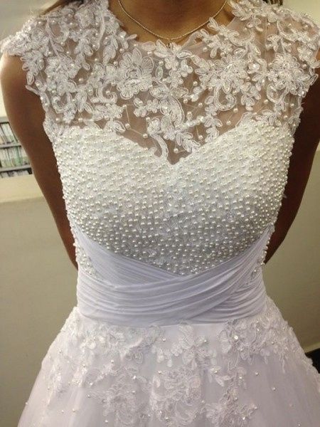 Meu vestido ficou pronto!