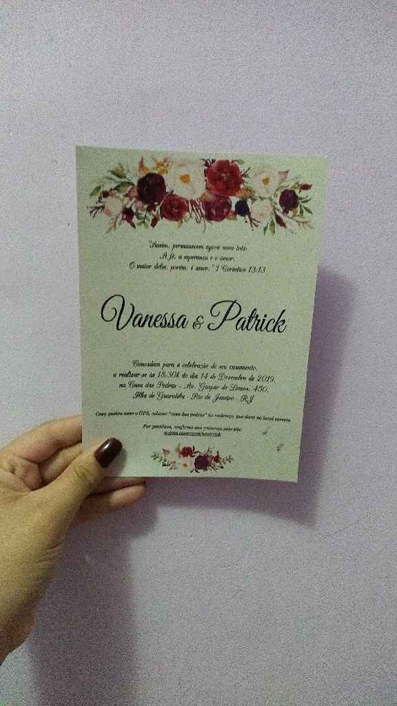 Convite de casamento! - 3
