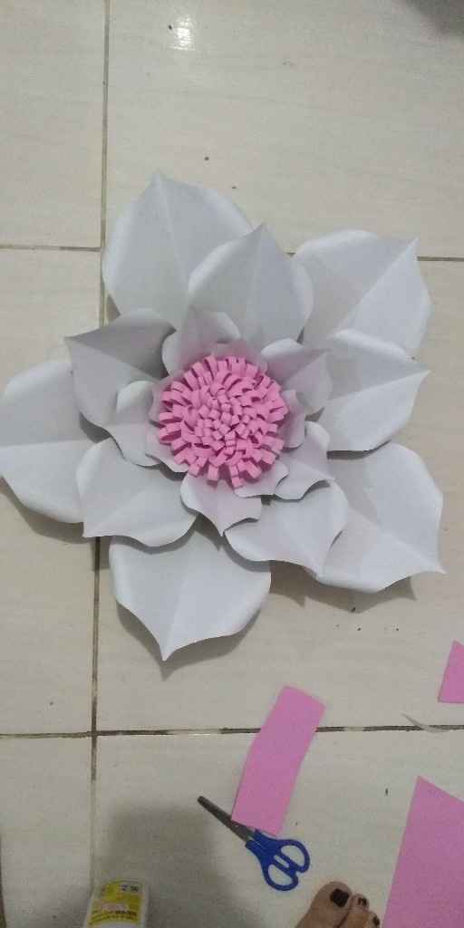 Flores gigante de papel! - 1