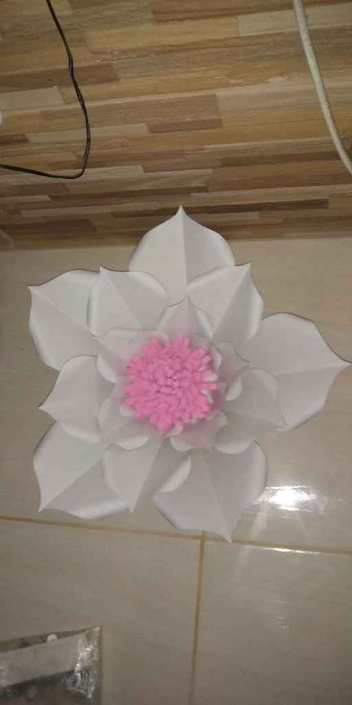 Flores gigante de papel! - 2