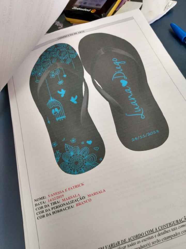Chinelos personalizados! - 1