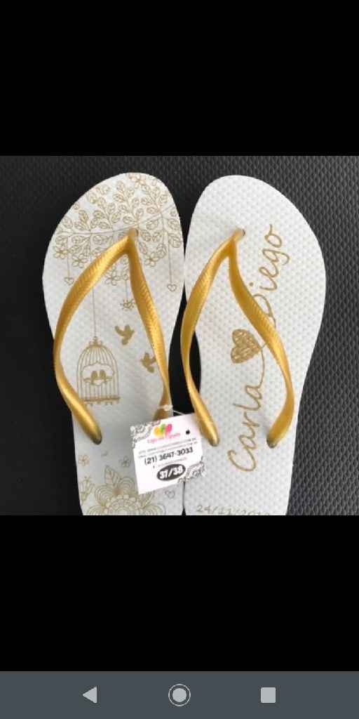 Chinelos personalizados! - 2