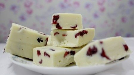 Fudge de Cranberry