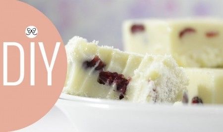 Fudge de Cranberry