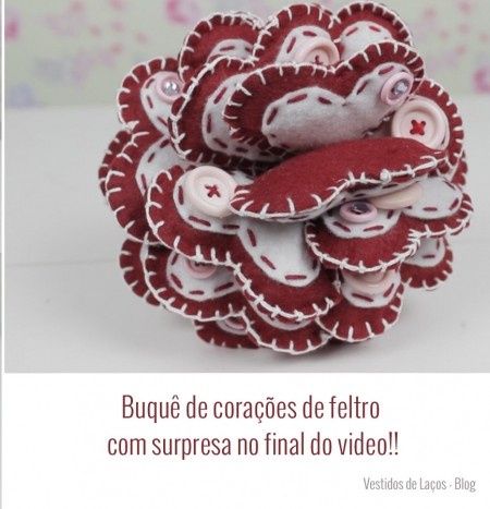 Buquê de Corações 