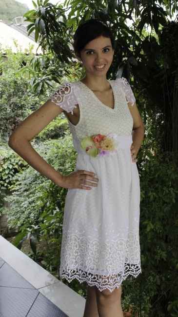 vestido de noiva customizado
