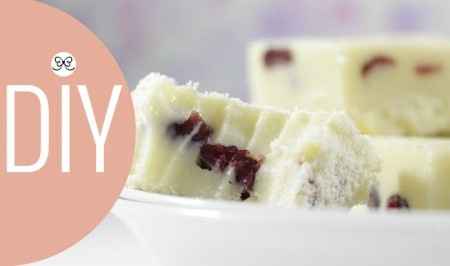 Fudge de Cranberry