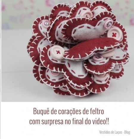 Buquê de Corações 