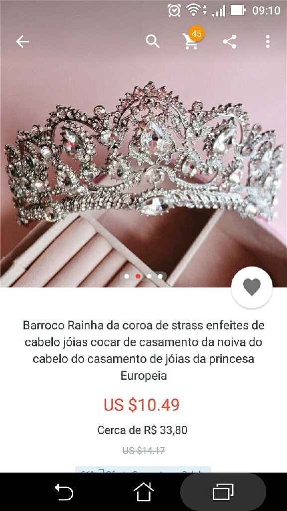 Melhor descoberta da vida! grinalda e brincos. - 2