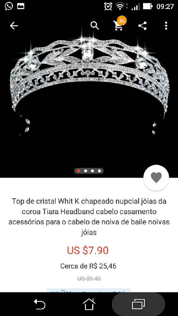 Melhor descoberta da vida! grinalda e brincos. - 4