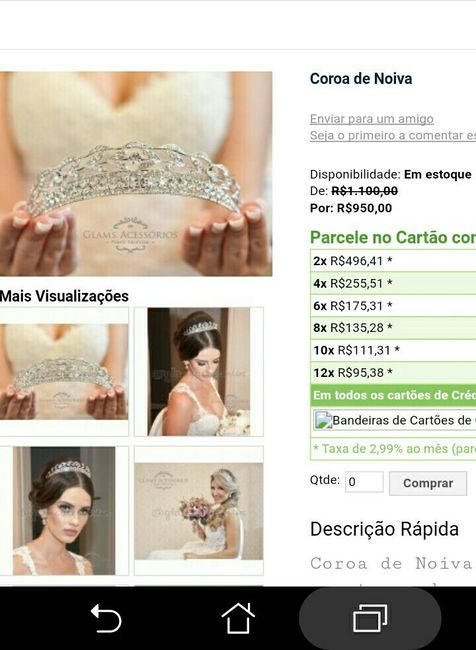 Melhor descoberta da vida! grinalda e brincos. - 3