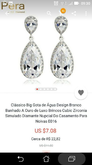 Melhor descoberta da vida! grinalda e brincos. - 7