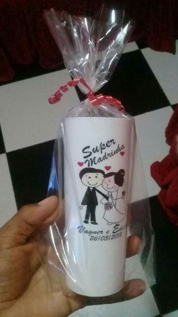 Lembrancinha madrinhas - 1